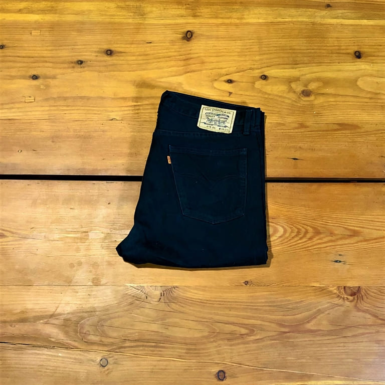 JEANS UOMO LEVIS 615 NERO W38 L30